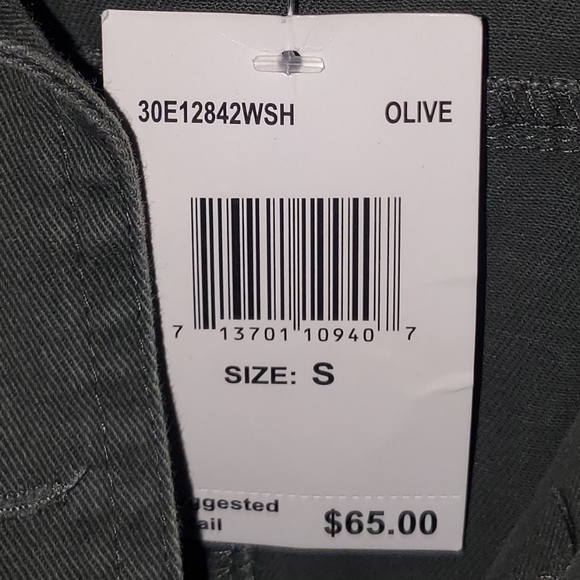 New! Rules Of Etiquette-Los Angeles Utility/Military Style Patchwork Jkt Sz S - Picture 7 of 9